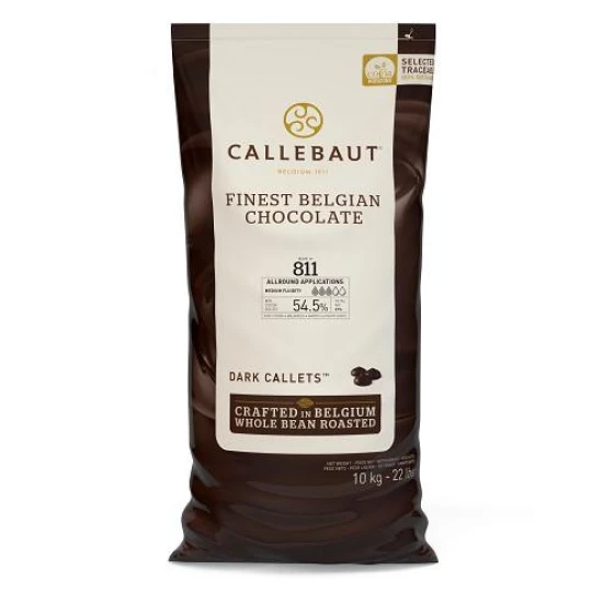 CALLEBAUT KUVERTÜR BİTTER  DROP ÇİKOLATA (10 KG) // 811NV-595