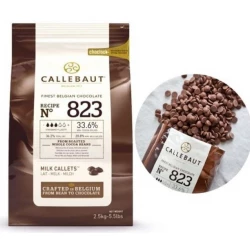 CALLEBAUT KUVERTÜR SÜTLÜ  DROP (2,5 KG) //  823-RT-U71