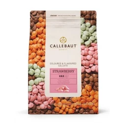 CALLEBAUT KUVERTÜR ÇİLEK  DROP (2,5 KG) // STRAWBERRY-RT-U70