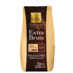 CALLEBAUT EXTRA BRUTE TOZ KAKAO % 22-24 (1 KG) // DCP-22EXBRU-TR-89B