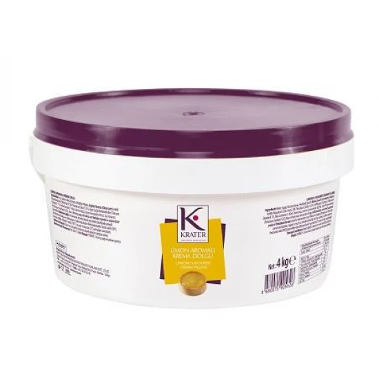 KRATER DOLGU LİMON KREMA (4 KG)