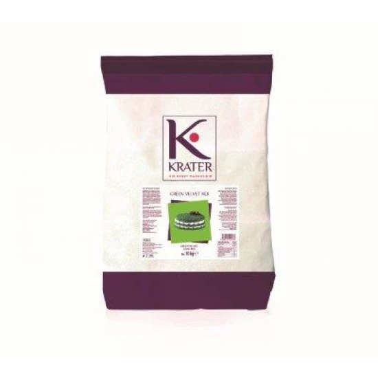 KRATER KEK KARIŞIMI GREEN VELVET (10 KG)