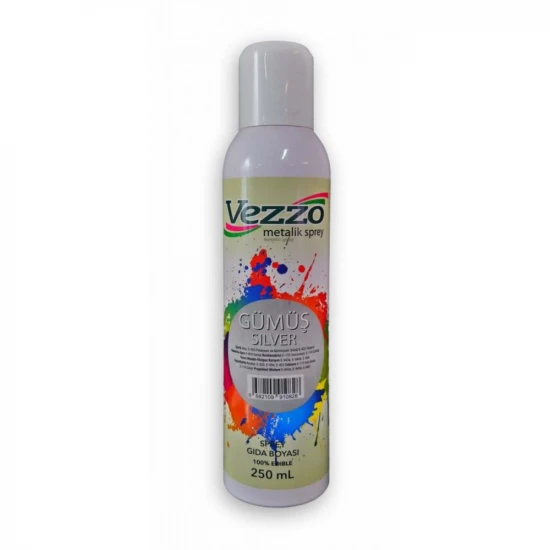 VEZZO SPREY BOYA GÜMÜŞ (250 ML)